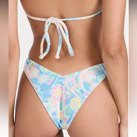 Frankies Bikinis Enzo Terry Bottom in Sunshower Sz XS like new , no tags. - Picture 3 of 4